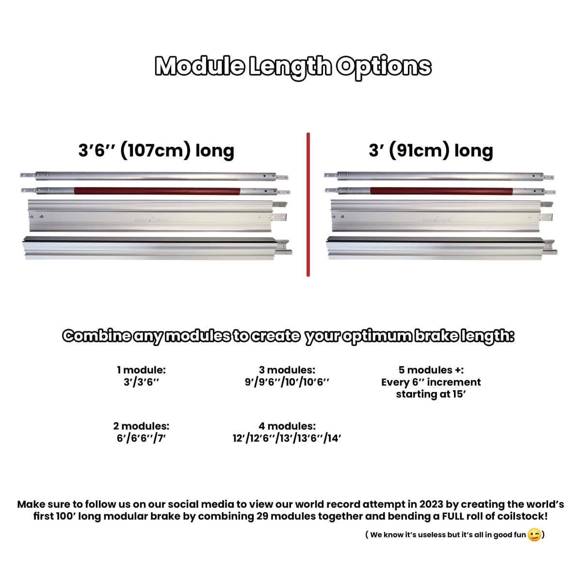 Innovatools Modular Aluminum Brake